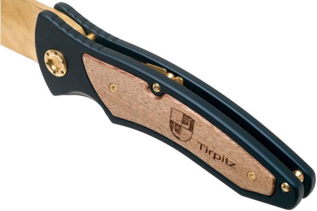 Afbeelding voor Böker Tirpitz Damast Gold 42 Limited Edition 110196DAM zakmes