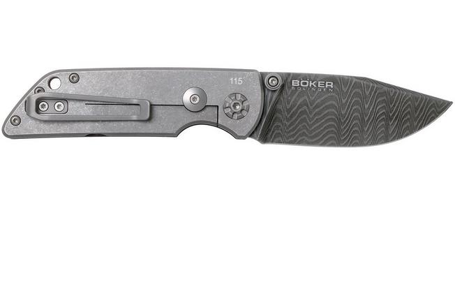 Boker - Tiger Damascus knife - 111103DAM - folding knife