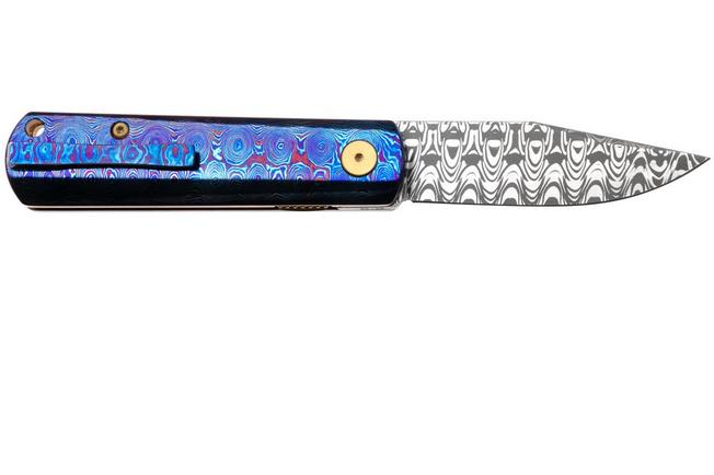 Bild für Böker Manufaktur Solingen BRLW Fulldress Damast 110675DAM, Damasteel Nidhogg Damascus, Mokuti, Taschenmesser, Limited Edition