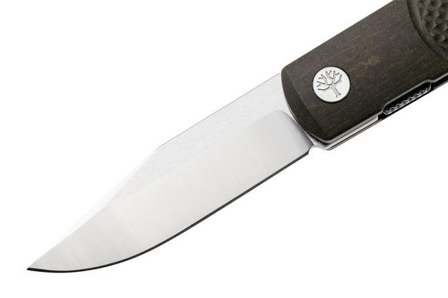Afbeelding voor Böker BRLW 110676SOI MagnaCut, Richlite Chocolate Glacier, Limited Edition Knivesandtools Exclusive zakmes