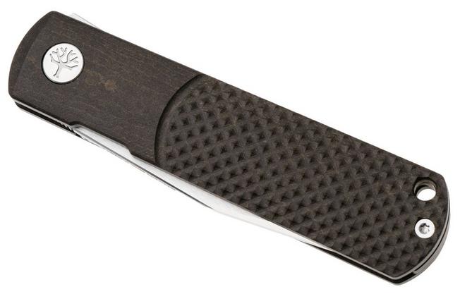 Afbeelding voor Böker BRLW 110676SOI MagnaCut, Richlite Chocolate Glacier, Limited Edition Knivesandtools Exclusive zakmes