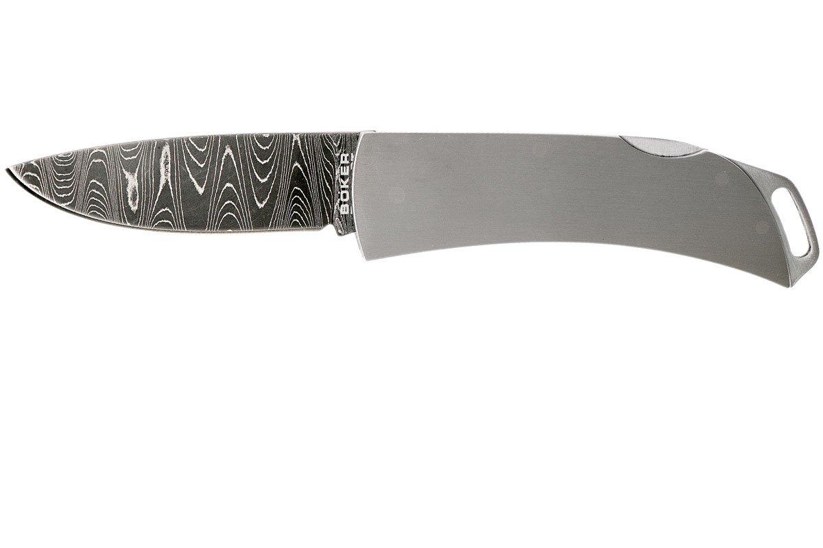 Böker Pocket Key Damascus 111017DAM key chain pocket knife ...
