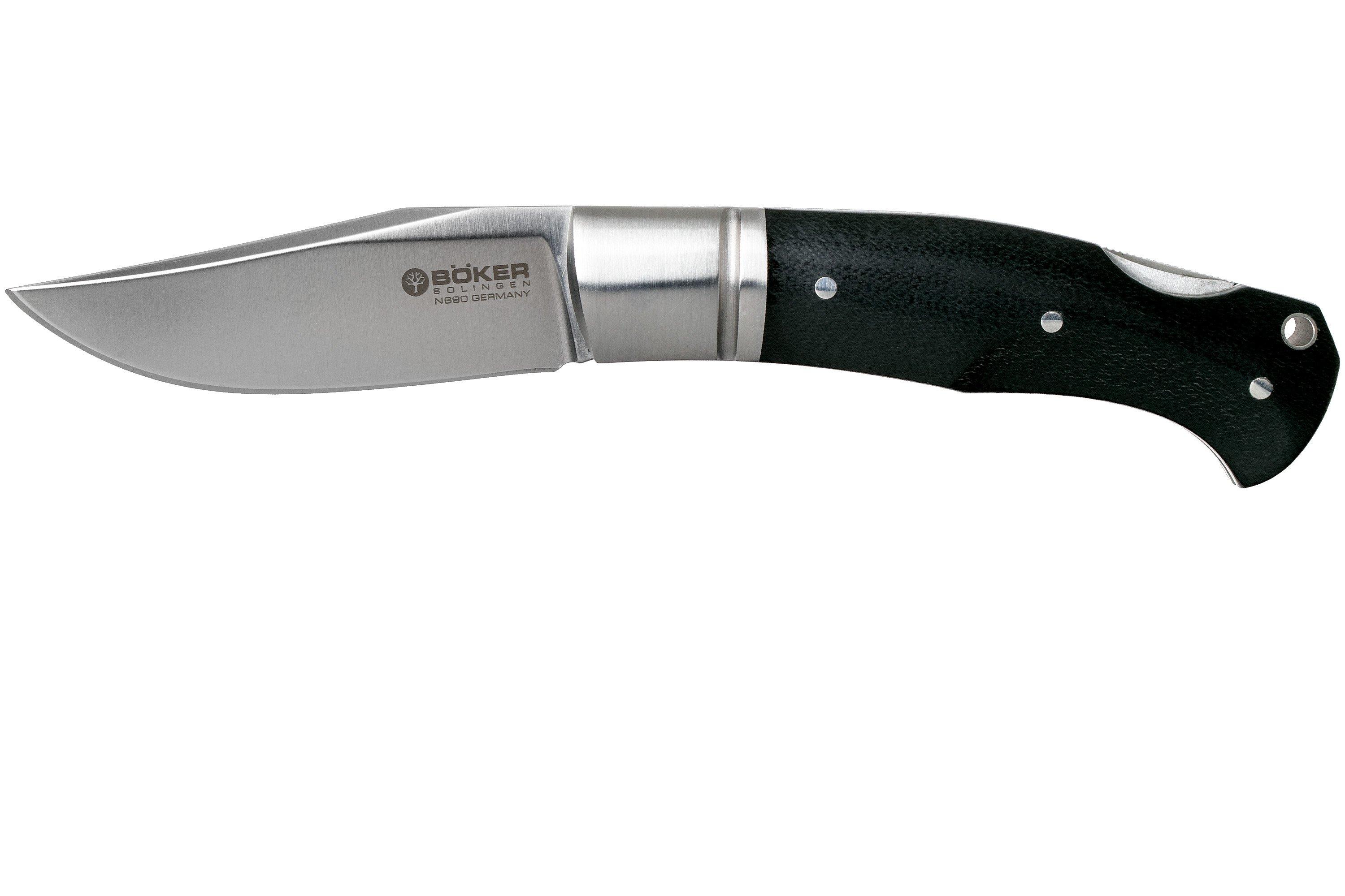 Boker Boxer Knife With Rosewood And Steel Handle Delfiero S.r.l.