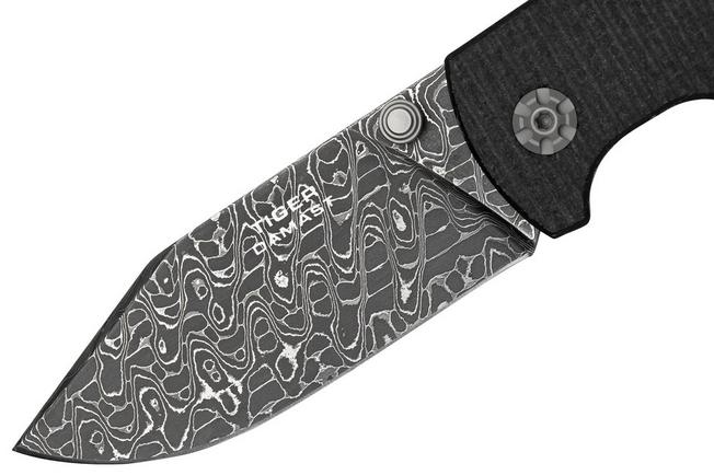 tactiek Leeuw adverteren Böker Tiger-Damascus 111103DAM, damast staal, zakmes | Voordelig kopen bij  knivesandtools.be