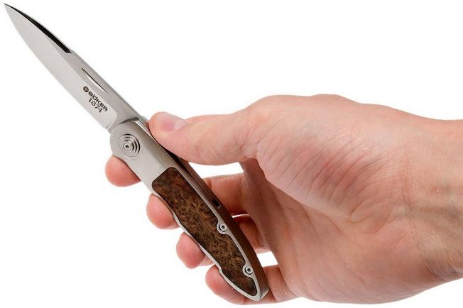 Image for Böker Merlin 1674 Limited Edition 111621 pocket knife, Wilfried Gorski design
