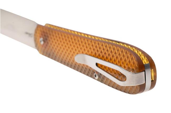 Bild für Böker Manufaktur Coffin 112947 Satin MagnaCut, Ultem, Slipjoint Taschenmesser, Chuck Gedraitis Design
