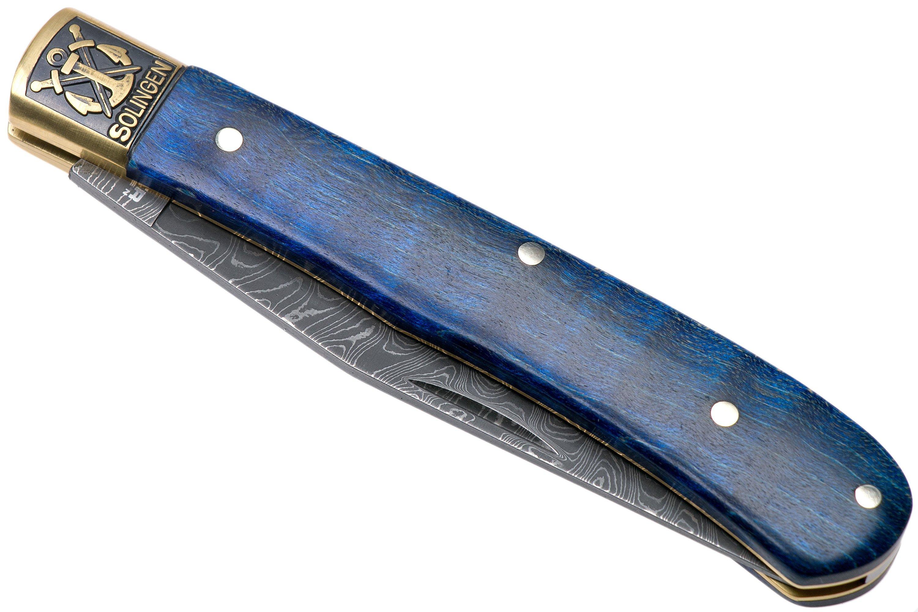 Böker Trapper Uno Annual 2021 Damascus 1132021DAM Limited Edition ...