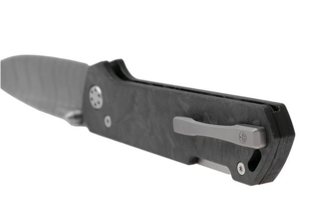 Bild für Böker Manufaktur Solingen 2026 Damast Annual Knife 1132026DAM Damascus, Marbled Carbonfiber, Taschenmesser, Burnley Design