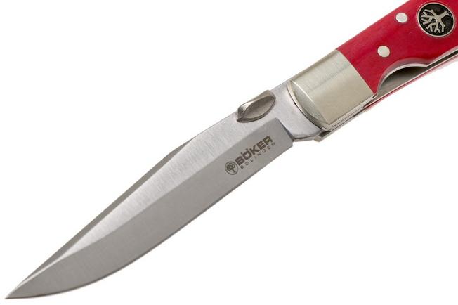 Boker Traditional Series 2.0 Trapper Folding Knife Red Bone