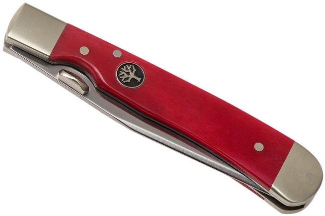 Boker Stockman Tree Brand Red Pocket Knife