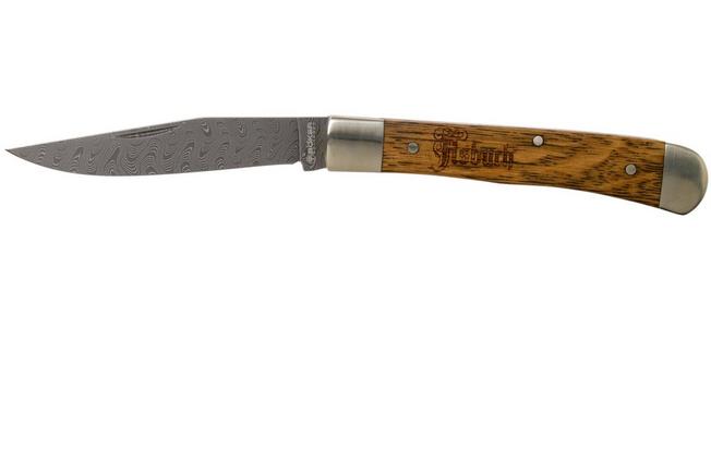 Böker Trapper Asbach Uralt Damascus 116004DAM pocket knife