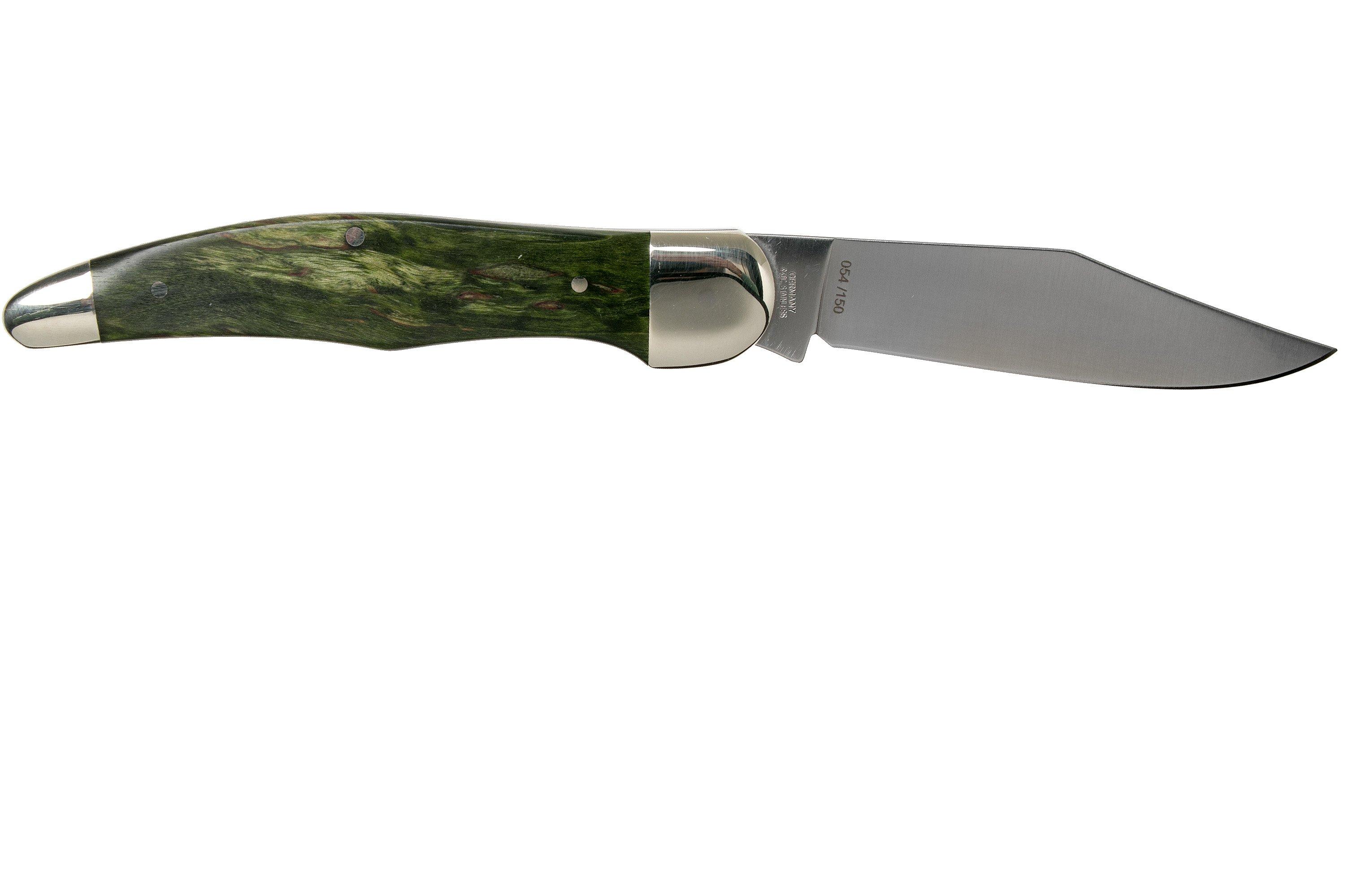 B Ker 20 20 Anniversary Edition Green 116014 Pocket Knife   BO116014 02 Boker