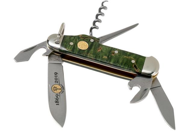 Image pour Böker Camp Knife Anniversary Edition Green 116051 couteau de poche