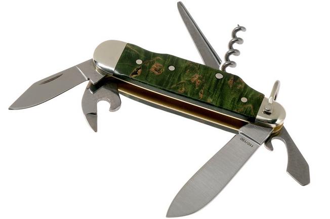 Böker Camp Knife Anniversary Edition Green 116051 pocket knife