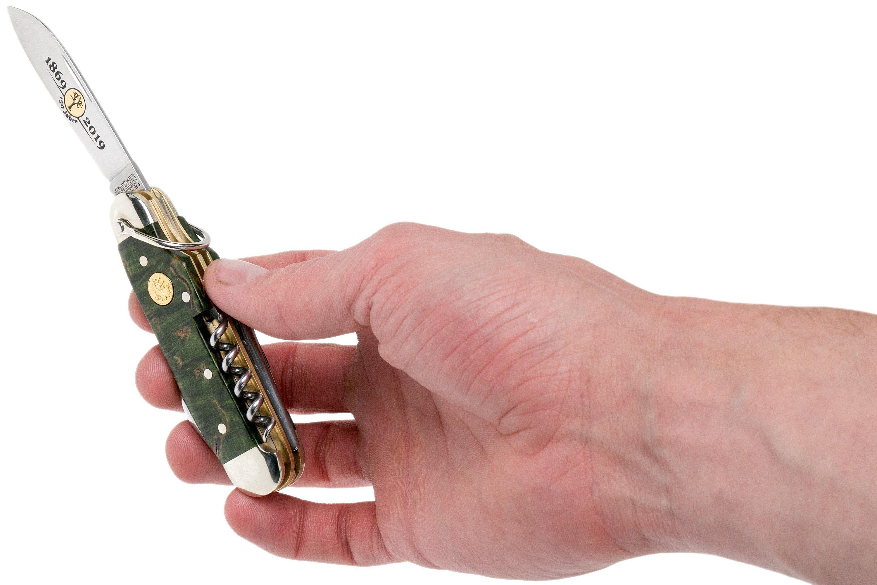 Böker Camp Knife Anniversary Edition Green 116051 pocket knife