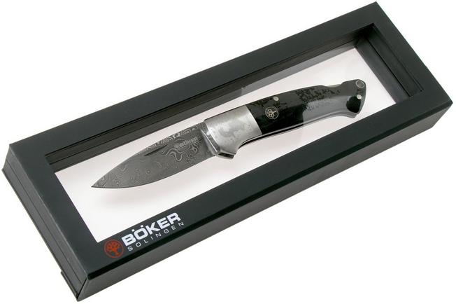 Bild für Böker Davis Hunter 116624DAM Dampfmaschinen-Damast Taschenmesser