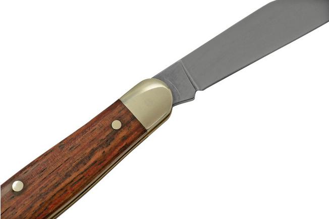 Boker Tree Brand Stockman Pocket Knife Carbon Steel Blades Brown Bone  Handle