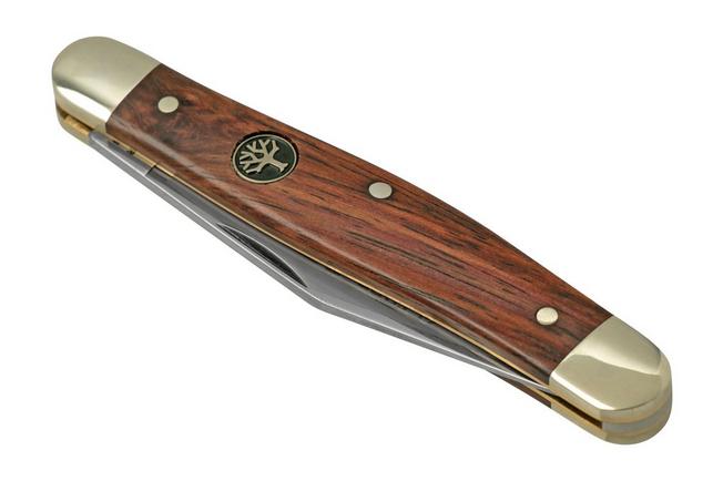 Boker Solingen Medium Stockman Single Blade Rosewood Slip Joint