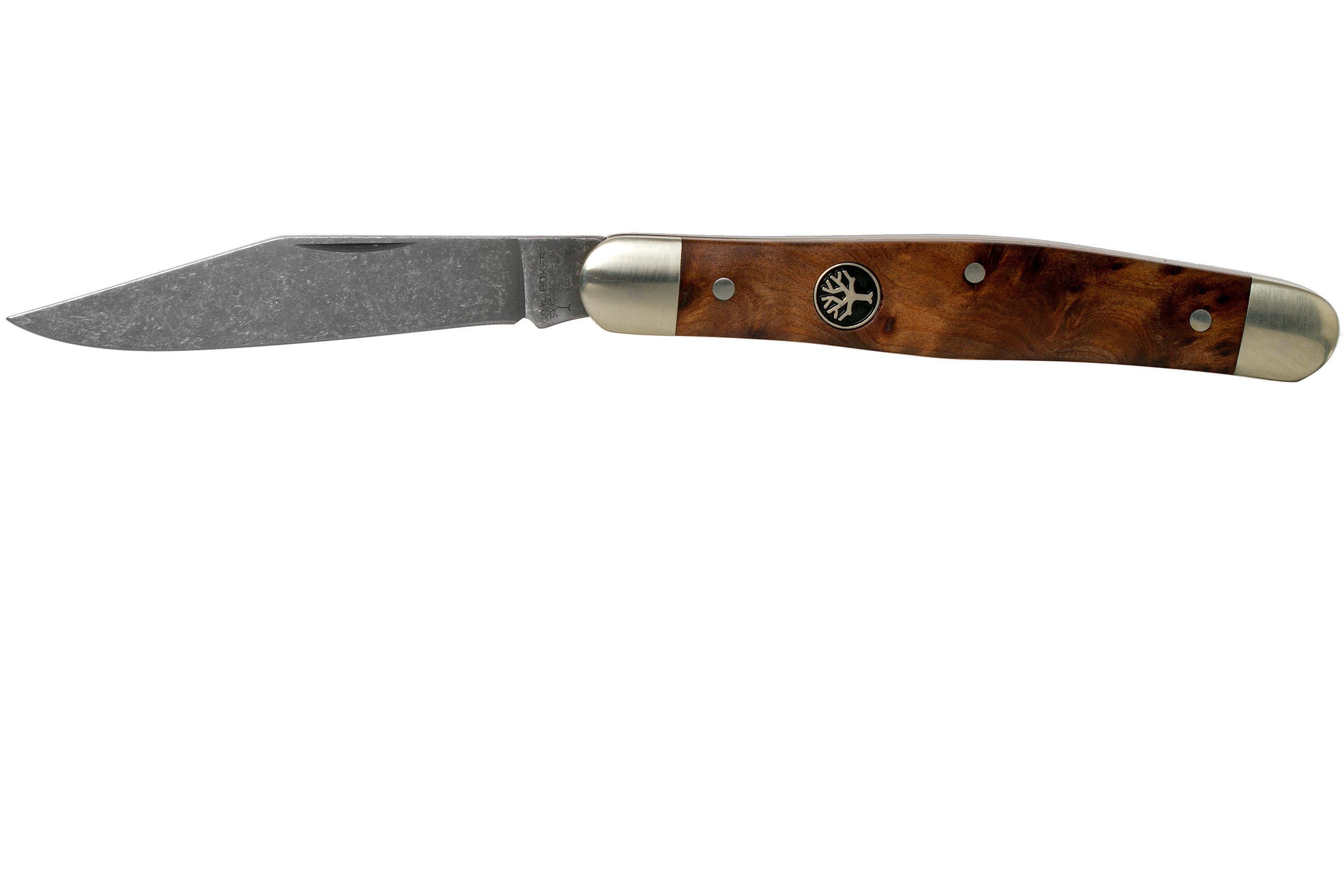 Böker Stockman Thuja 117481 slipjoint pocket knife | Advantageously ...