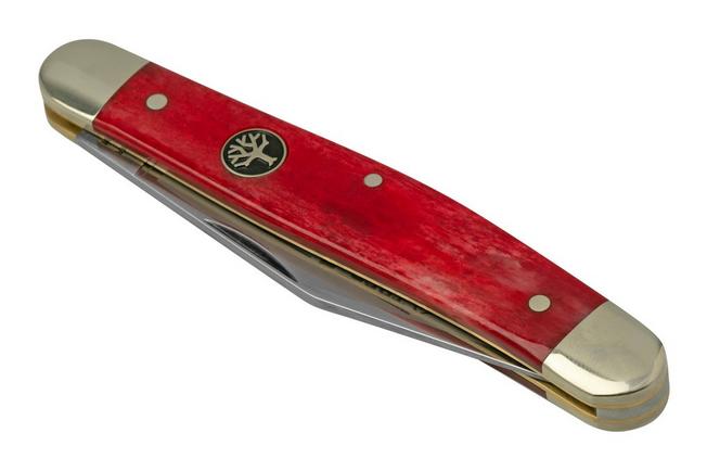 Boker Traditional Series 2.0 Medium Stockman - Red Jigged Bone