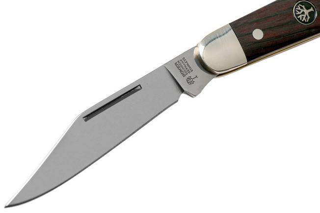 Boker Solingen Medium Stockman Single Blade Rosewood Slip Joint Folding  Knife For Sale