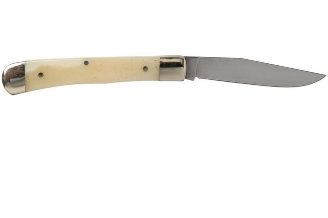 Böker Trapper Bone White 119950 slipjoint pocket knife