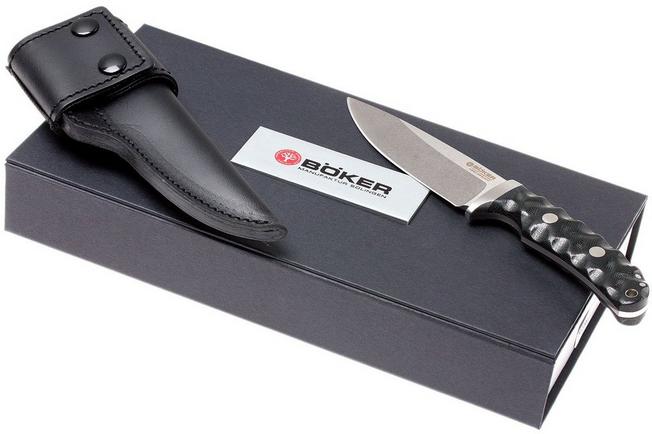 Image for Böker CDC City Shop Engadin fixed knife micarta, 120420