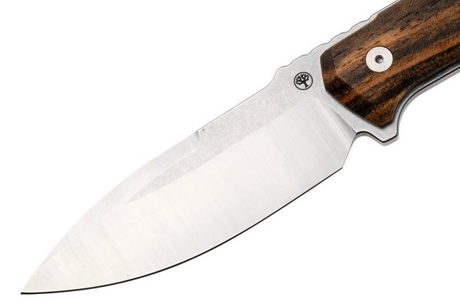 Bild für Böker Manufaktur Solingen Kiboku 120526 Satin RWL-34, Bocote Wood, Fahrtenmesser, Lucas Burnley Design