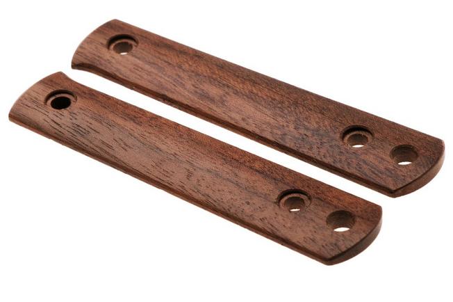 Afbeelding voor Böker BFF Packlite Handle Scales 120671, Walnut Wood, greepschalen