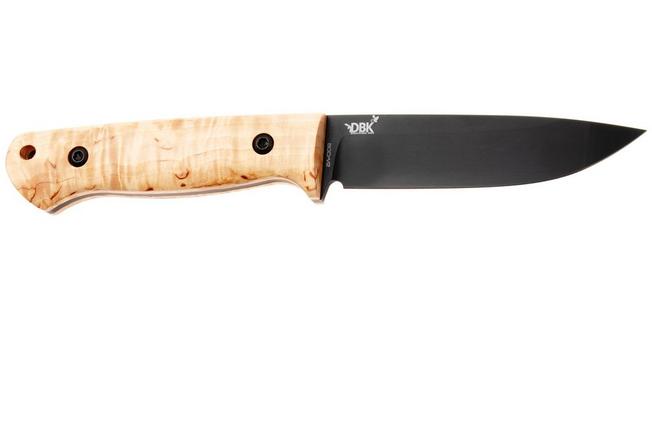 Afbeelding voor Böker DBK Bushfriend 2000, 121004, Cerakote 80CrV2, Curly Birch, bushcraftmes