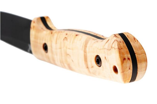 Afbeelding voor Böker DBK Bushfriend 2000, 121004, Cerakote 80CrV2, Curly Birch, bushcraftmes