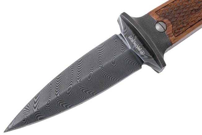 Boker P08-Damascus - Rosewood Wood Handle / Chad Nichols Boomerang Dam –  Northwest Knives