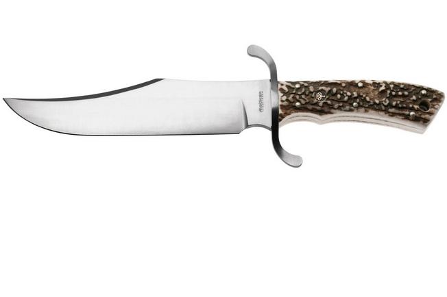 Böker Bowie Stag 121547HH corno di cervo N690, coltello bowie