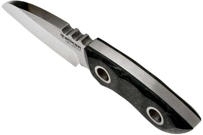 Bild für Böker Manufaktur Pry-Mate Carbon N690 122614 feststehendes Messer