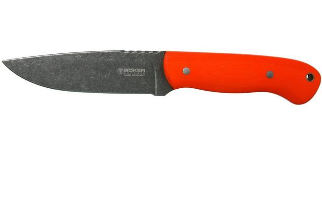 Image for Böker Drikas Orange 123648 outdoor knife, Kosie Steenkamp design