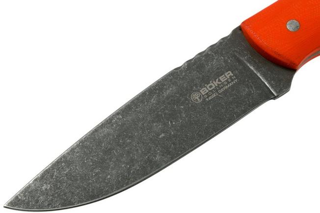 Image for Böker Drikas Orange 123648 outdoor knife, Kosie Steenkamp design