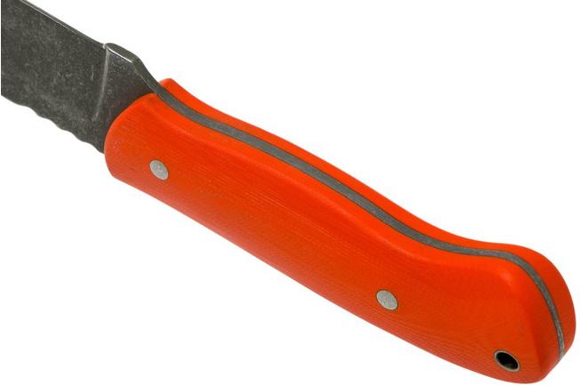 Image for Böker Drikas Orange 123648 outdoor knife, Kosie Steenkamp design