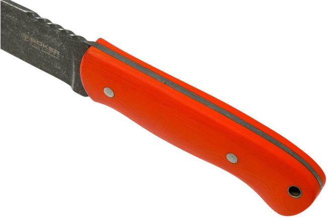 Image for Böker Drikas Orange 123648 outdoor knife, Kosie Steenkamp design