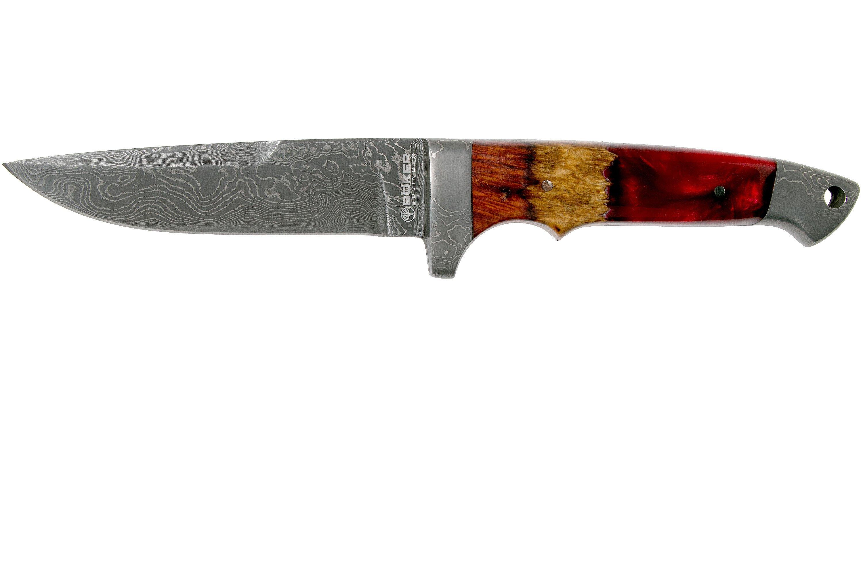Böker Vollintegral 2.0 Damascus 125585DAM Limited Edition hunting knife ...