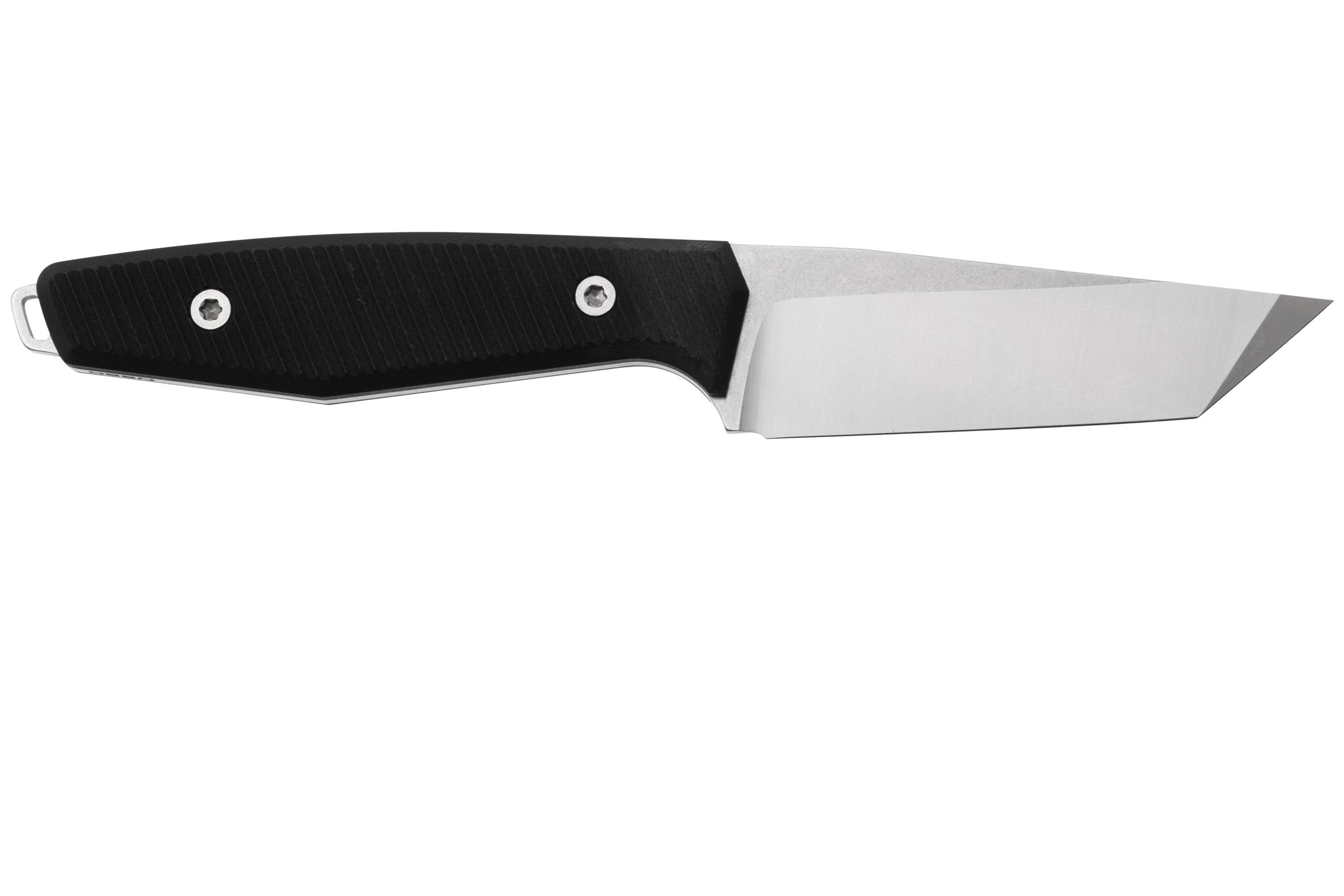 Böker Daily Knives AK1 American Tanto 129504, Black G10 fixed knife