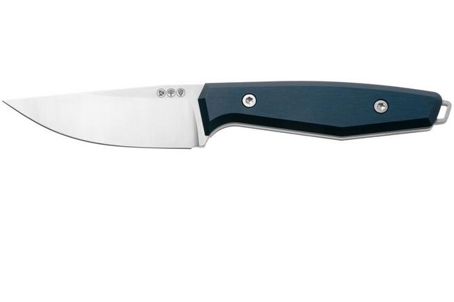 Bild für Böker Solingen Daily Knives AK1 Droppoint 129518 Satin MagnaCut, Blue Aluminium, Fahrtenmesser