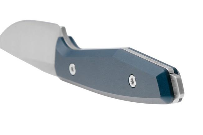 Bild für Böker Solingen Daily Knives AK1 Droppoint 129518 Satin MagnaCut, Blue Aluminium, Fahrtenmesser
