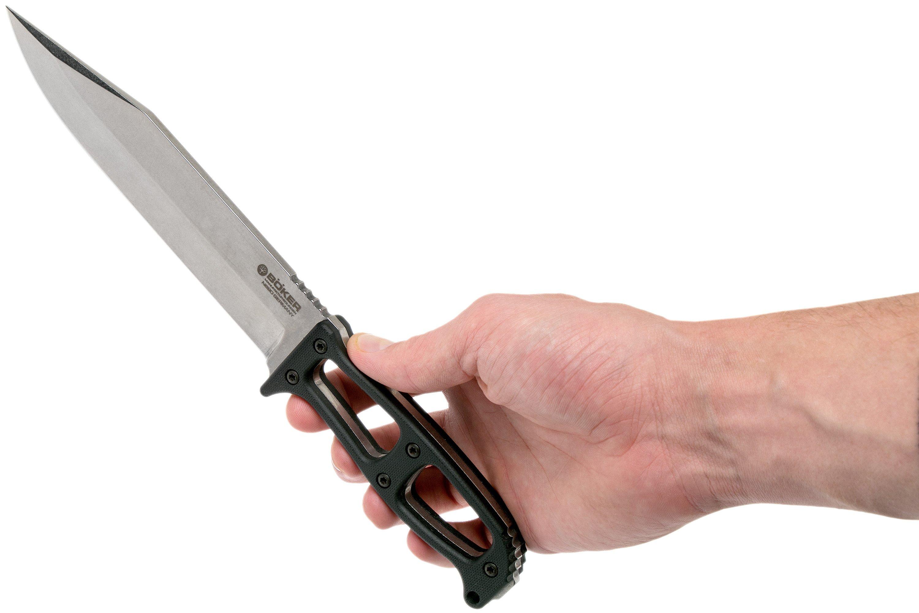 Böker German Expedition Knife GEK 129747SET Black, Tony Lennartz