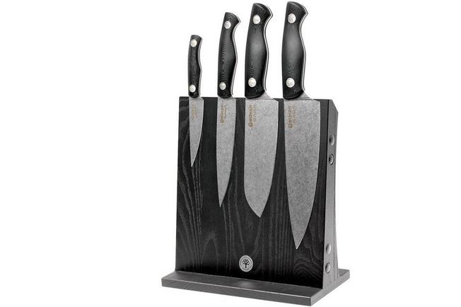 Image pour Böker 130267SET, Saga ensemble de couteaux de cuisine, stonewash finish