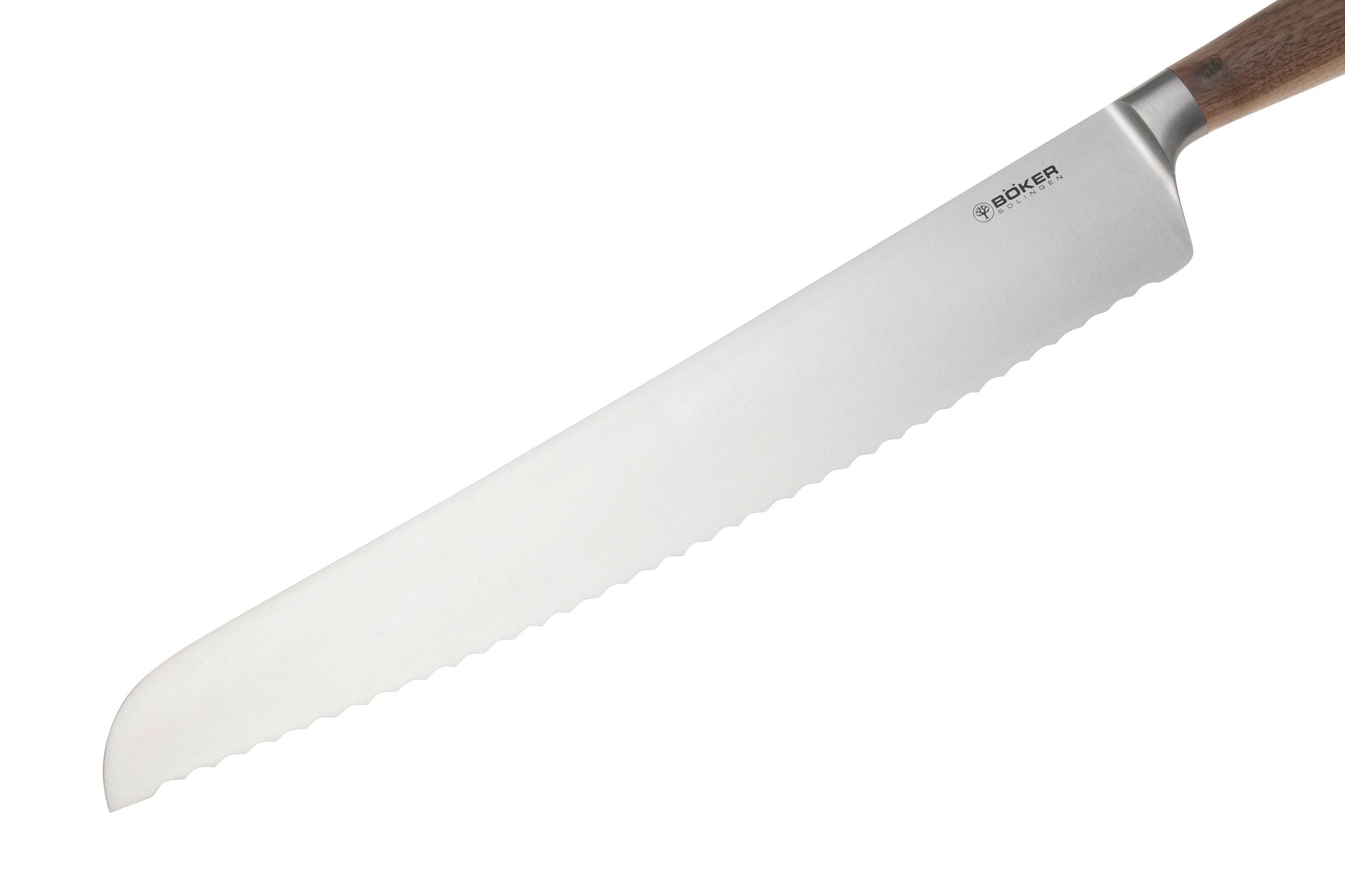 Coltello Per Pane Schwertkrone XXL 45 Cm – Lama Extra Lunga 30 Cm In Acciaio Inox E Manico In Legno D'Ulivo - 3