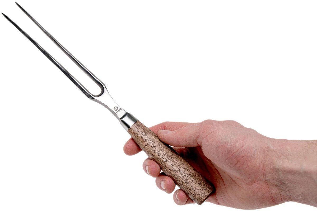 BOKER Premiun Meat Fork, Carving & Steak Knives & Sharpening Tool