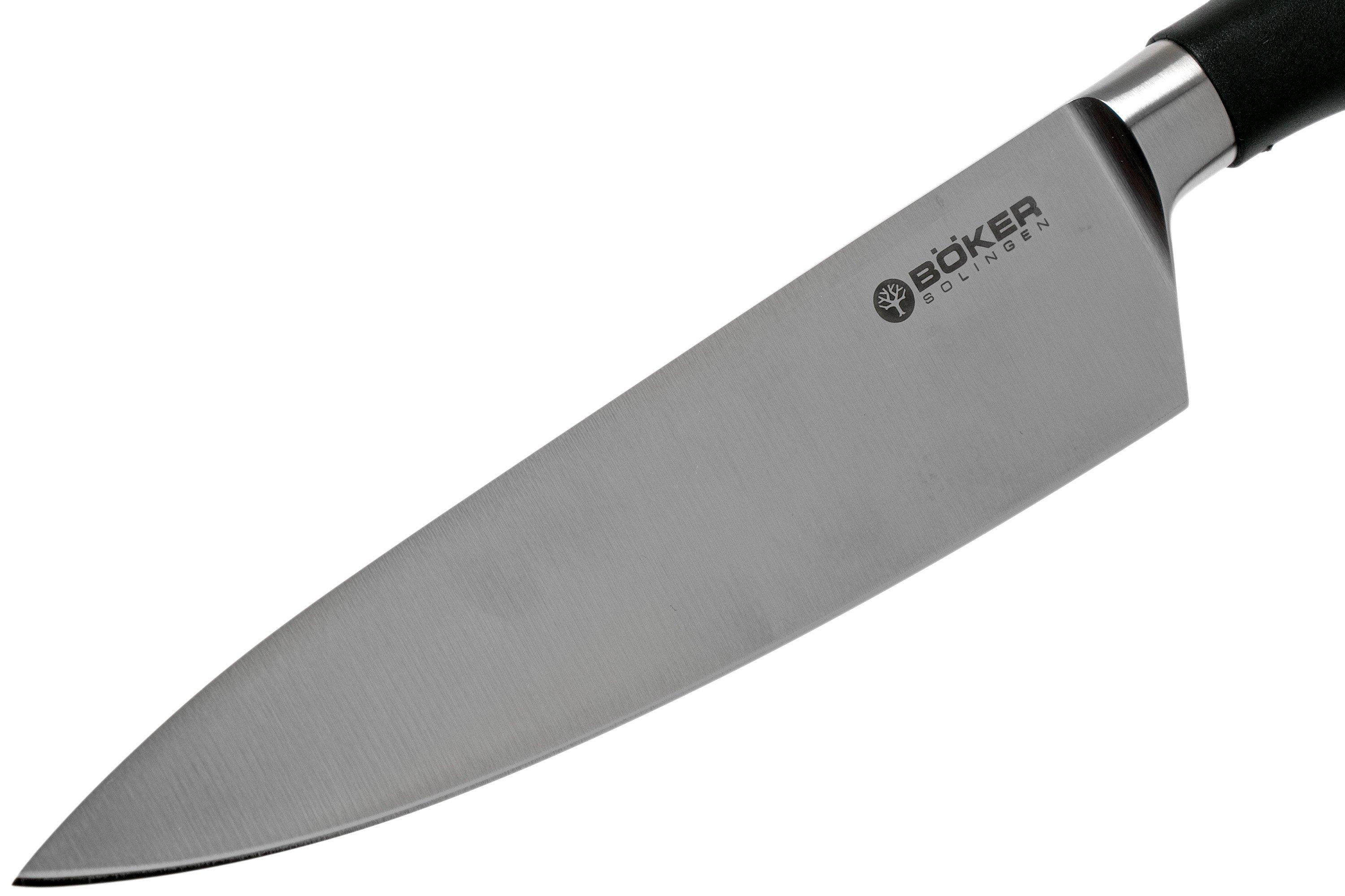 Boker Core Professional Small Chef's Knife 6.38 Blade, Black Synthetic  Handle - KnifeCenter - 130820