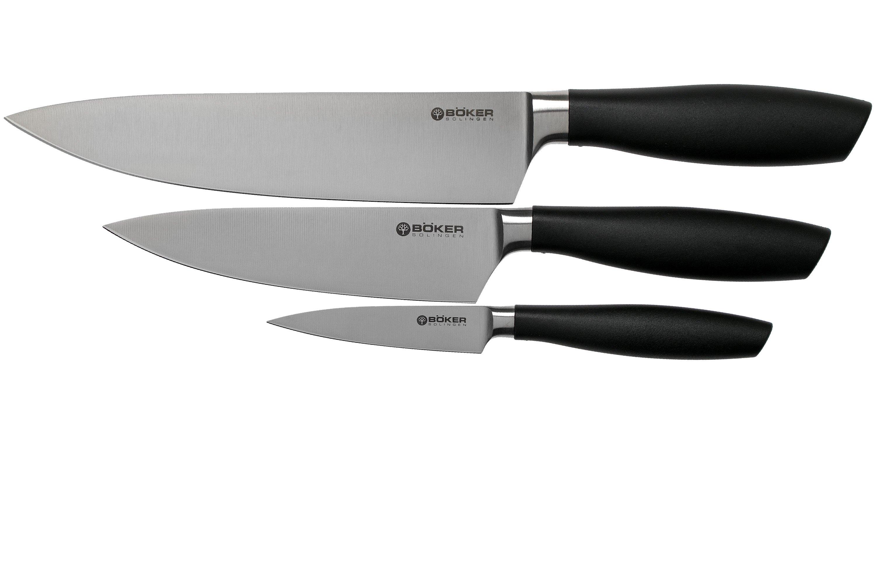 Böker Core Professional knife set 3piece 130890SET Advantageously