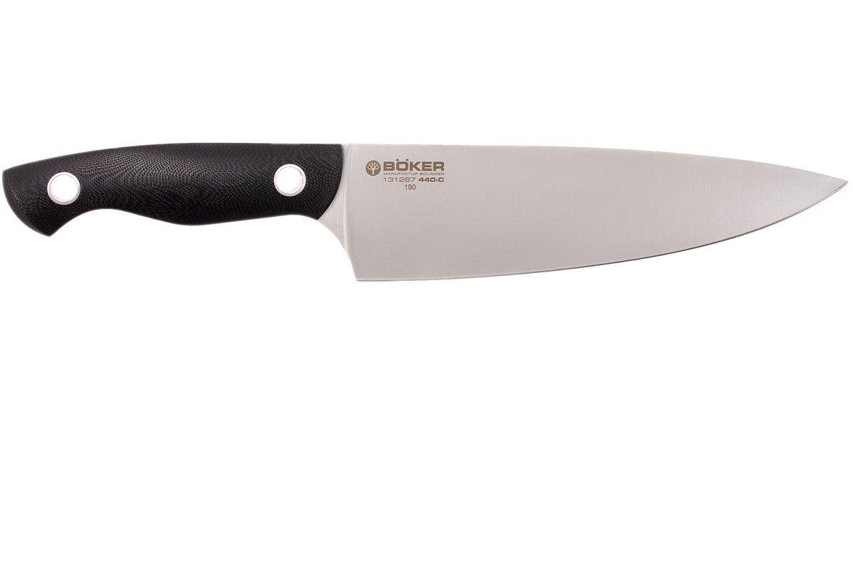 Böker 131267 Saga chef's knife 20 cm, blue satin finish ...