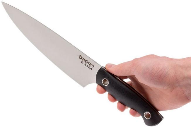 Juego de 3 cuchillos de cocina Boker Saga